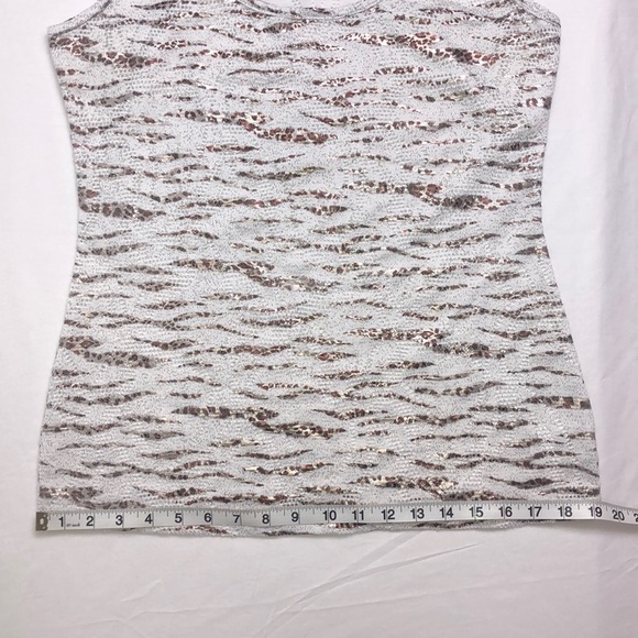 Bebe Tank Top with metallic leopard print - Picture 5 of 7